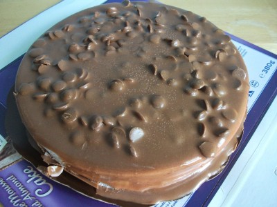 cadbury almondy cake