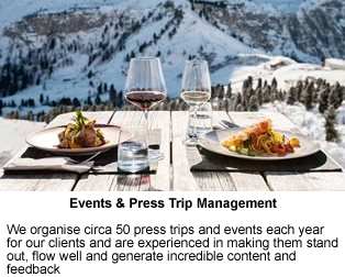 Services Events & Press Trip Management